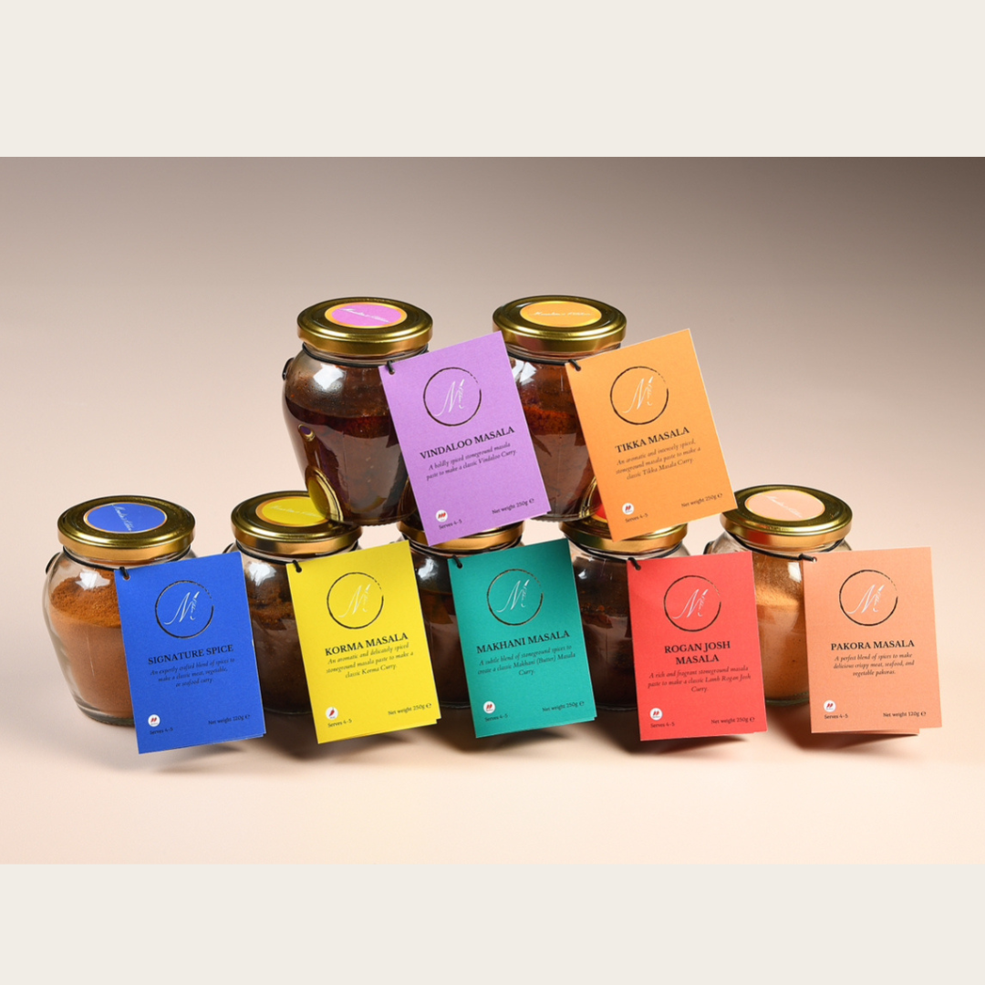 Digital gift card for authentic Indian curry pastes — the ultimate taste of India, perfect foodie gift UK