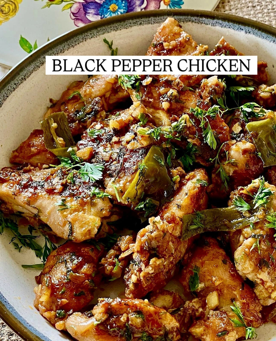 Black Pepper Chicken