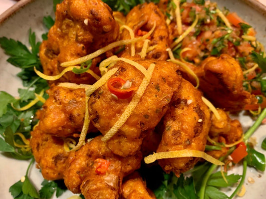 CAULIFLOWER WING PAKORAS