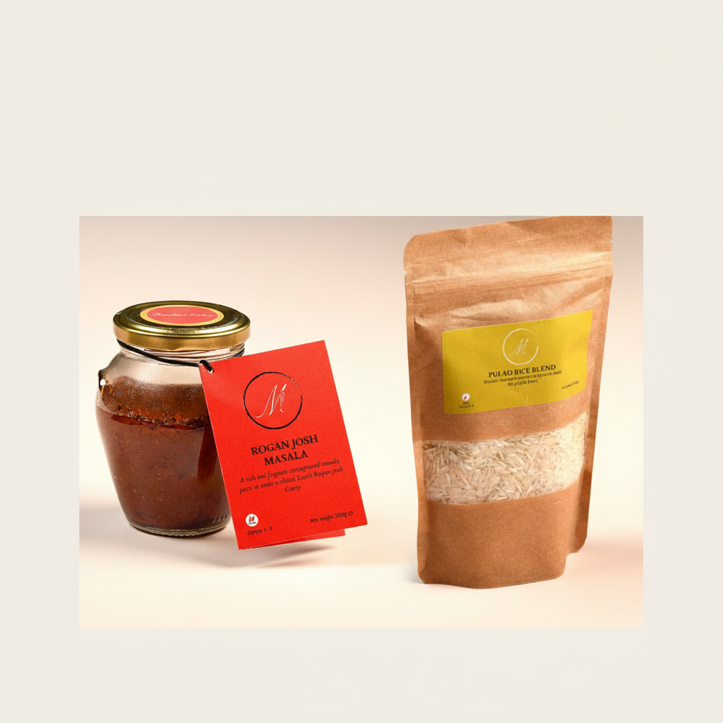 Rogan Josh Masala & Rice Bundle - The Perfect Pair